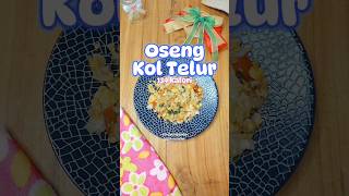 Resep kol telur menu diet sayur defisit 100 kalori idebekalanak menudietharian menusimple diet [upl. by Kohl]