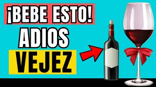 Las UNICAS 12 Bebidas que Necesitas Despues de los 50 AñosPara DETENER el Envejecimiento ANTIEDAD [upl. by Elo]