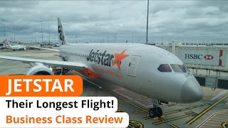 JETSTAR 787 BUSINESS Onboard Jetstars Longest Flight Honolulu to Melbourne [upl. by Notnil]