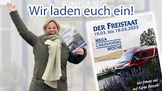 MEGA Caravaning Woche Wohnmobilausstellung Sulzemoos Tag der offenen Tür ab 1003 Campingmesse [upl. by Nylarat799]