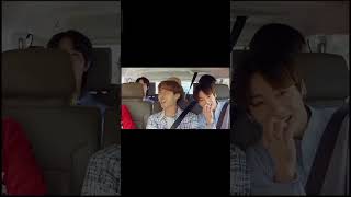 BTS carpool karaoke with jamesshort bts funny comedy edite sjunnie ytshort kpop boyband [upl. by Ahseinek]