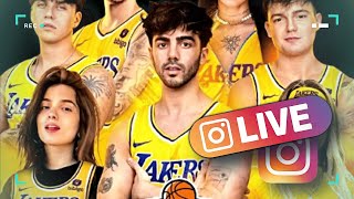 🔴 FEDE VIGEVANI JUGANDO BASQUETBOL EN VIVO EN INSTAGRAM COMPLETO [upl. by Gnek463]