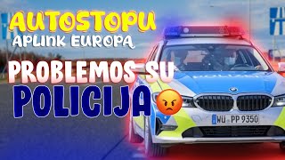 AUTOSTOPU APLINK EUROPĄ  2 LENKIJOS POLICIJA [upl. by Jill]