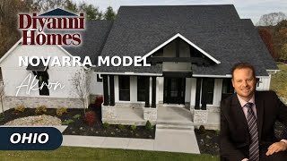 Akron Ohio  Diyanni Homes  2293 SF  The Novarra Floorplan [upl. by Leslie]