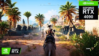 Assassins Creed Origins RTX 4090 24GB 4K Maximum Settings [upl. by Yrehcaz]