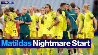 Matildas Nightmare Start To Olympics [upl. by Thalia]