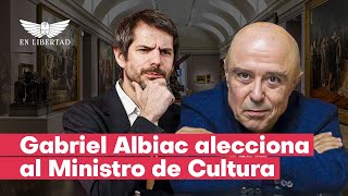 Magistral lección de Gabriel Albiac en defensa de la cultura [upl. by Gibert]