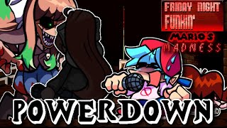 Powerdown V3 But Monika  Asmodeus Sing It  FNF COVER [upl. by Terza745]