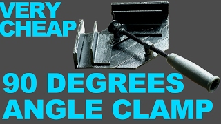 Making 90 degrees angle clamp DIY [upl. by Hans]