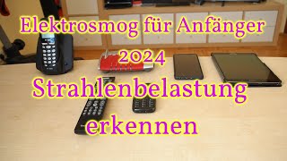 Elektrosmog für Anfänger 2024 Grundsätzliches Vermeiden ohne Messgeräte [upl. by Acsecnarf]