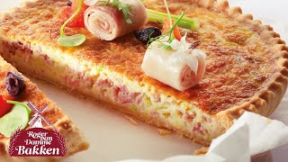 Quiche Lorraine  Roger van Damme Bakken [upl. by Burhans]