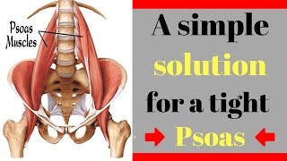 Tissue Release on your tight Psoas IIliopsoas [upl. by Ferdinana]