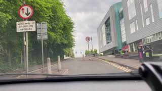 Driving in Glasgow  Anniesland  June 2021 [upl. by Enirahtak]