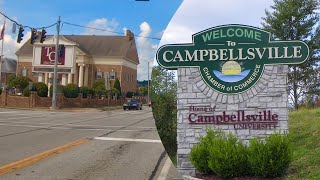 Drive Through CAMPBELLSVILLE KENTUCKY [upl. by Tut]