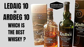 ARDBEG 10 LEDAIG 10 SHOOTOUT Re Review [upl. by Sulokcin]