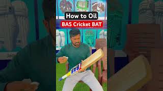 😲 How To Oil A New Cricket Bat  How To Oil Bat 🏏  How To Do Bat Oiling cricketshorts ytshorts [upl. by Eenhpad]