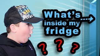 Whats in my HUGE fridge its NOT what youd expect [upl. by Allegna]