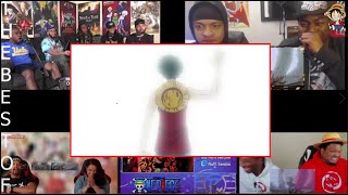 Luffy vs Bellamy  Luffy One Punch Bellamy reaction Mashup [upl. by Basil]