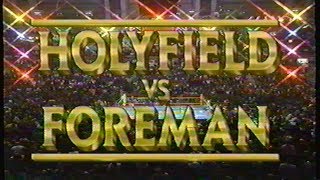 Holyfield vs Foreman  ENTIRE HBO PROGRAM [upl. by Nagear395]