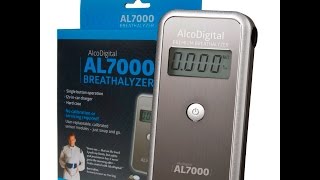 Alco Digital AL7000 Breathalyser [upl. by Odnumde]