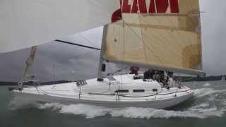 How to avoid and get out of a broach when sailing downwind [upl. by Annad]