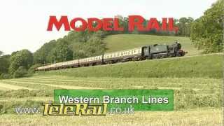 Model Rail Western branch line modelling  Telerail [upl. by Yral]