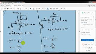 شرح دوائر كهربائية موضوع Active Filter مع حل المسائل [upl. by Denzil]