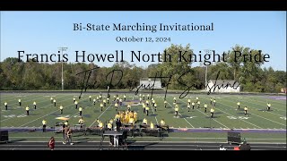 20241012 •Francis Howell North Knight Pride •BiState Marching Invitational at Potosi High School [upl. by Coe]