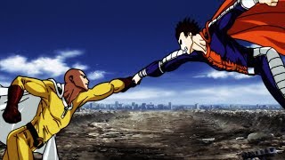 Saitama vs Blast  The Mysterious 1 Hero [upl. by Adnawt]