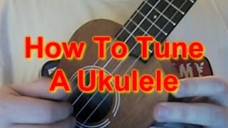 How to Tune A Ukulele [upl. by Port]