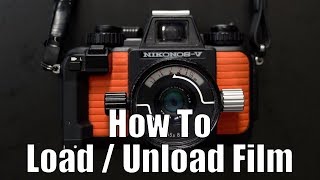 How to Load and Unload Film in the Nikonos V [upl. by Eiramenna]