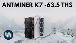 Antminer K7 635 THS CKB COIN MINER VIKRANT TECH [upl. by Ahsenauj]