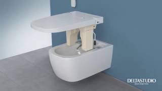 Montaj Vas WC suspendat VCare de la VitrA [upl. by Arremat]