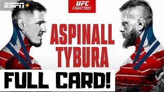 UFC Fight Night Aspinall vs Tybura Predictions amp Full Card Breakdown  UFC London Betting Tips [upl. by Aleinad]