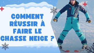 Comment maîtriser le chasse neige en ski  Les conseils dun moniteur [upl. by Hameerak]