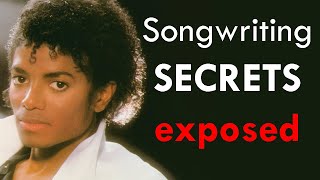 How to write a song like Michael Jackson 5 Michael Jackson Songwriting SECRETS exposed [upl. by Theall]