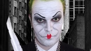 The Joker  Jack Nicholson  Mime  Makeup Tutorial [upl. by Zerla]