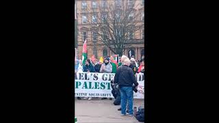 Speech of Tony Greenstein at the Palestine demonstration in Glasgow 16th March 2024 [upl. by Larue]