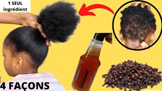 COMMENT FAIRE POUSSER LES CHEVEUX RAPIDEMENTBONUS [upl. by Asilej590]