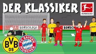 Borussia Dortmund vs FC Bayern München  Der Klassiker  Highlights Powered by 442oons [upl. by Llenram]