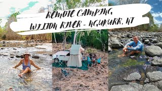 REMOTE CAMPING ON A RIVER  TOP END ADVENTURES  Wilton River Ngukurr NT [upl. by Fredel]