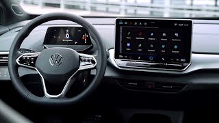 New VOLKSWAGEN ID4 2024 UPGRADE  new INFOTAINMENT system amp details [upl. by Yrehcaz]