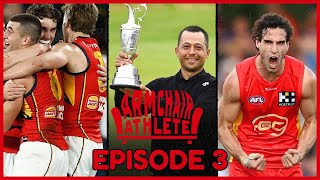 Armchair Athlete Ep3  Who will win the AFL Premiership  Schauffele Wins The Open Championship [upl. by Esinel]