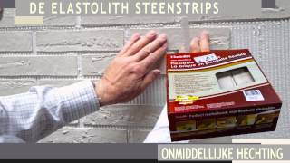 Elastolith de enige flexibele steenstrips voor buiten en binnen [upl. by Nahsaj]