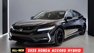 Finally All New 2025 Honda Accord Hybrid Unveiled  Best Sedan [upl. by Tinor]