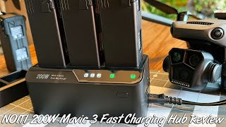 Mavic 3 Aftermarket 220W Charging Hub Review [upl. by Pulcheria38]