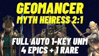 Myth Heiress Geomancer Clan Boss Team Speed Tune And All Turn detailsFree To Play [upl. by Ydnak]