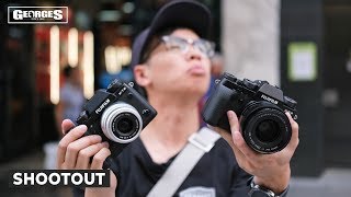 Fujifilm 23mm F2 WR vs 23mm F14 R Shootout by Georges Cameras [upl. by Solhcin]