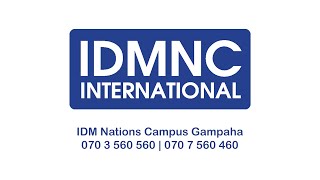 IDMNC Gampaha [upl. by Oicnerolf]