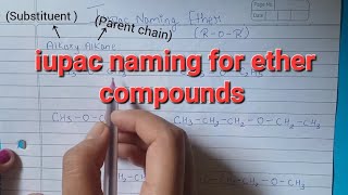 Trick to write iupac naming for ether compounds  Ester iupac naming [upl. by Stephens32]